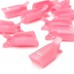 Soak off clips (pink)
